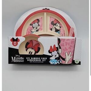 Disney Minnie Mouse 5PC Dinnerware Set